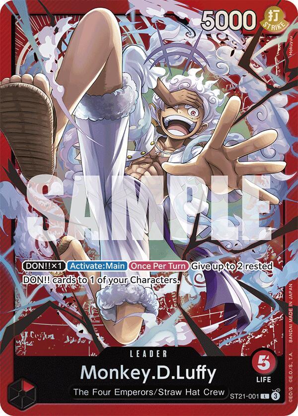 Monkey.D.Luffy (001) - One Piece Card Game