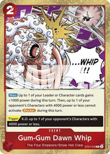 Gum-Gum Dawn Whip - One Piece Card Game