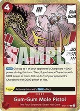 Gum-Gum Mole Pistol - One Piece Card Game