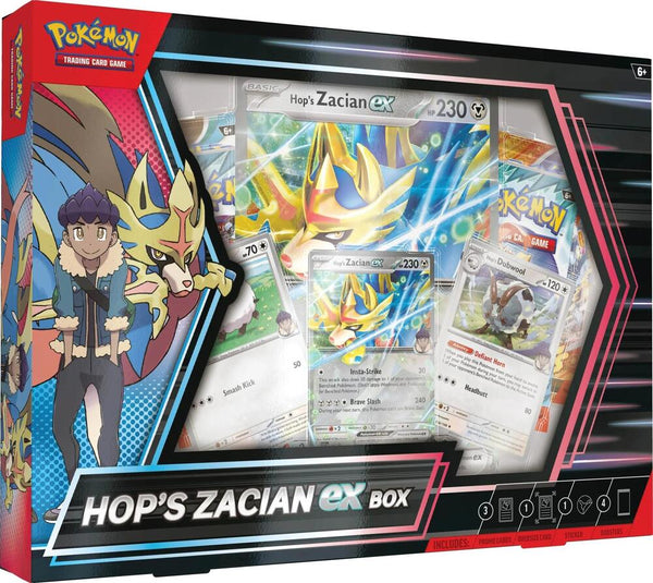 Hop's Zacian ex Box - Pokémon