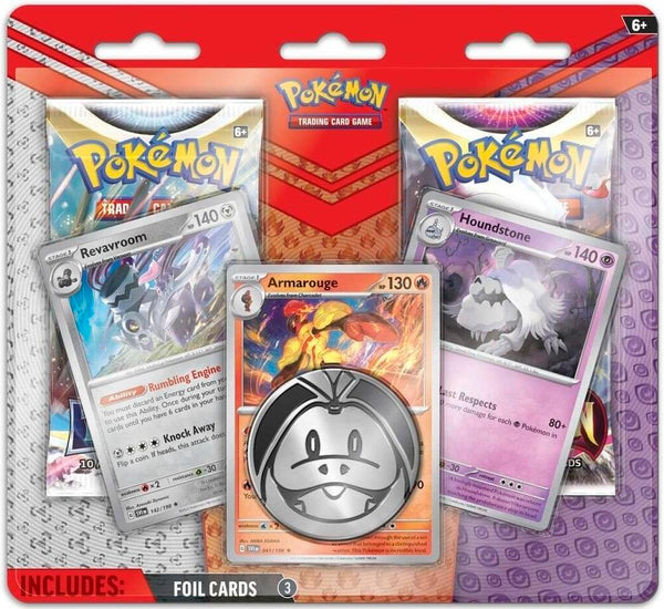 Enhanced 2-Pack Blister Pack [Armarouge, Revavroom & Houndstone] - Pokémon