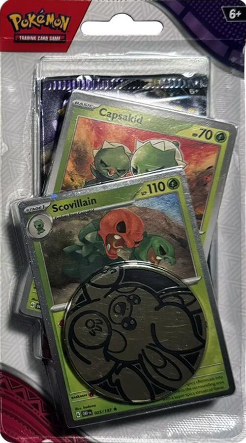 Temporal Forces Single Pack Blister [Scovillain] - Pokémon
