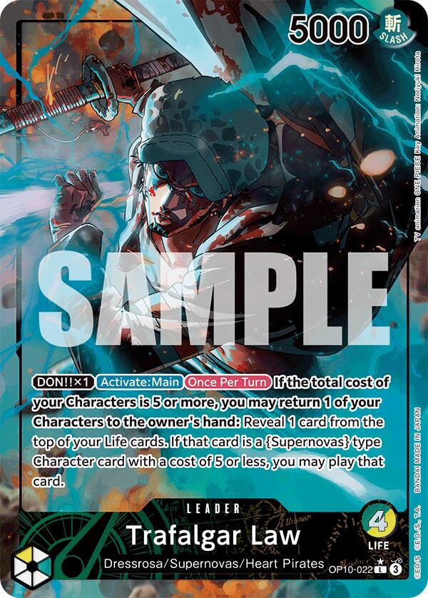 Trafalgar Law (022) (Parallel) - One Piece Card Game
