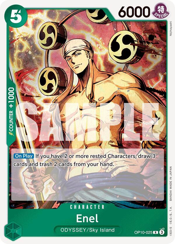 Enel - One Piece Card Game