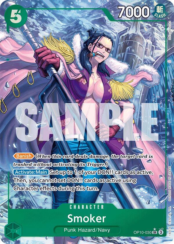 Smoker (030) (Parallel) - One Piece Card Game