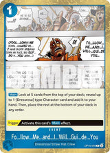 Fo...llow...Me...and...I...Will...Gui...de...You - One Piece Card Game
