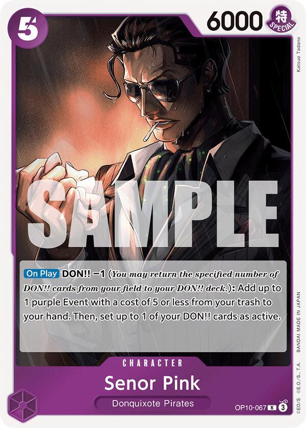 Senor Pink - One Piece Card Game