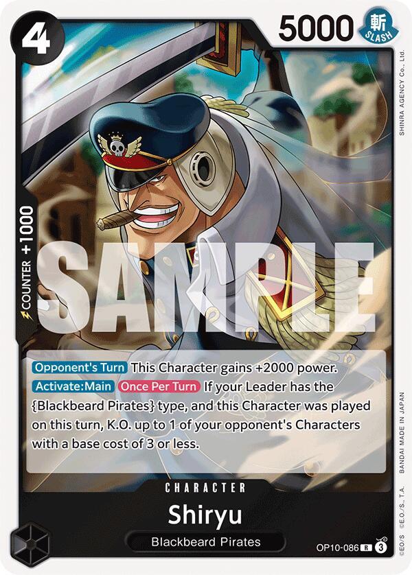 Shiryu - One Piece Card Game