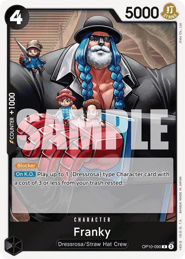 Franky (090) - One Piece Card Game