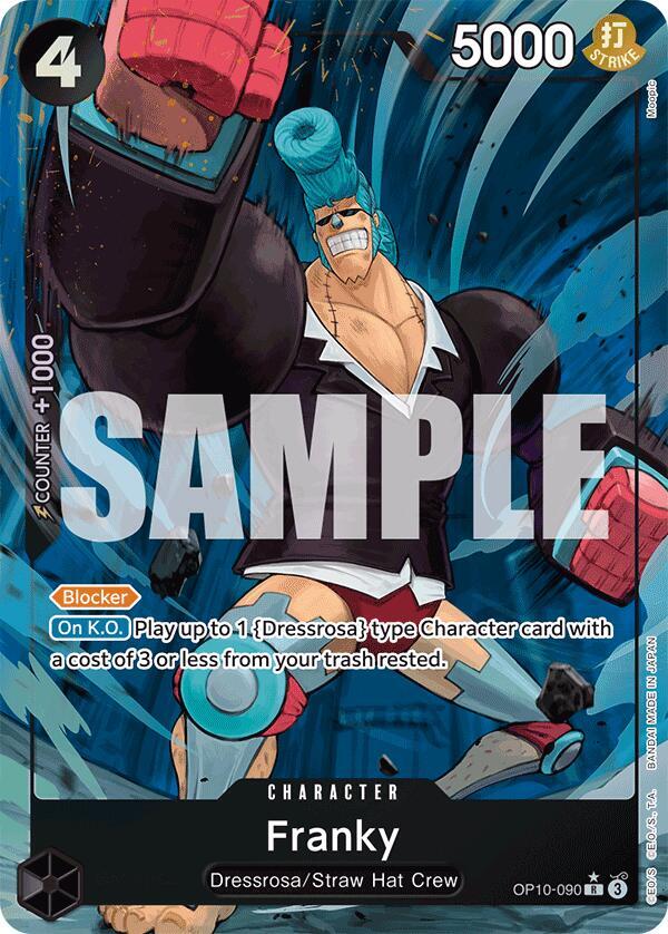 Franky (090) (Parallel) - One Piece Card Game