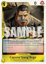 Capone"Gang"Bege - One Piece Card Game
