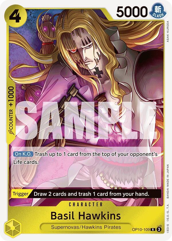 Basil Hawkins - One Piece Card Game