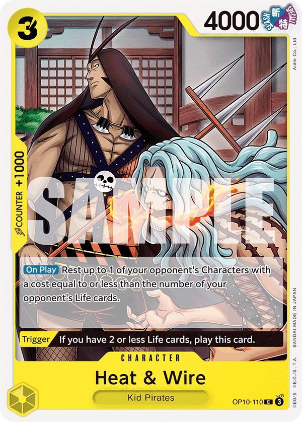 Heat & Wire - One Piece Card Game