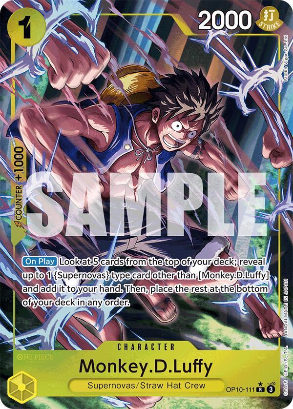 Monkey.D.Luffy (111) (Parallel) - One Piece Card Game
