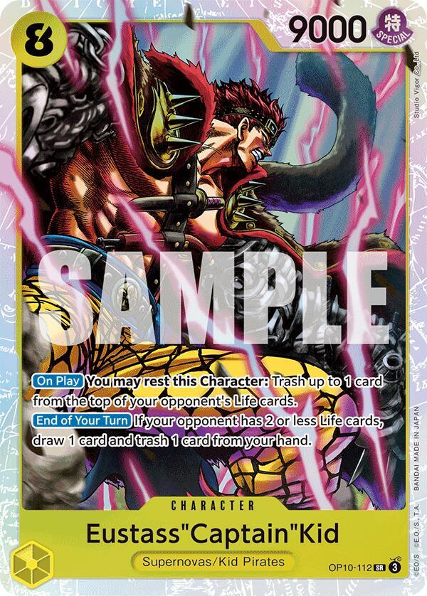 Eustass"Captain"Kid (112) - One Piece Card Game