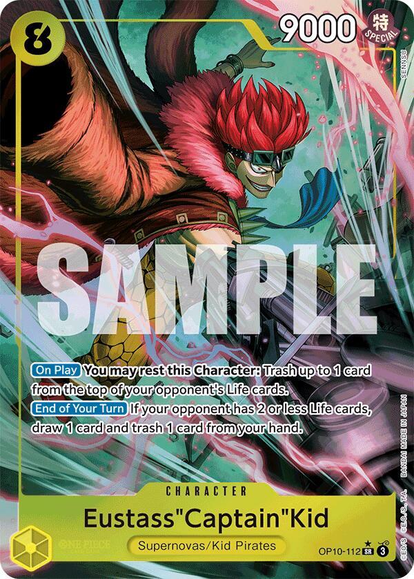 Eustass"Captain"Kid (112) (Parallel) - One Piece Card Game