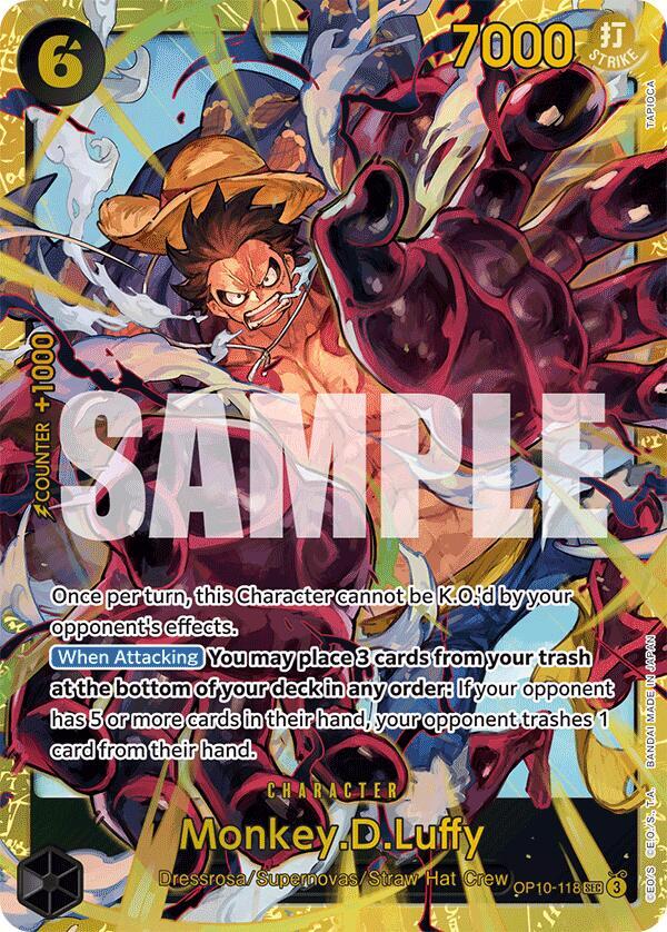Monkey.D.Luffy (118) - One Piece Card Game