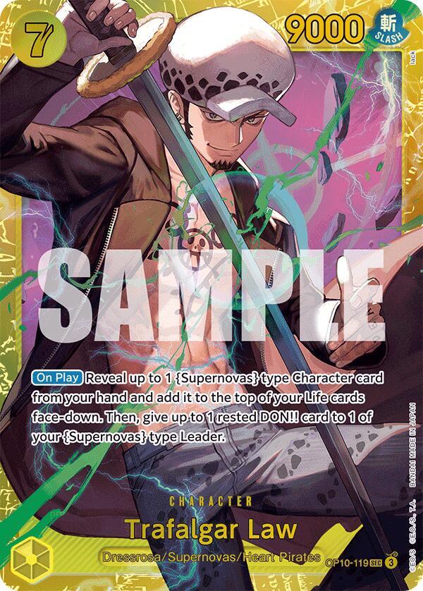 Trafalgar Law (119) - One Piece Card Game