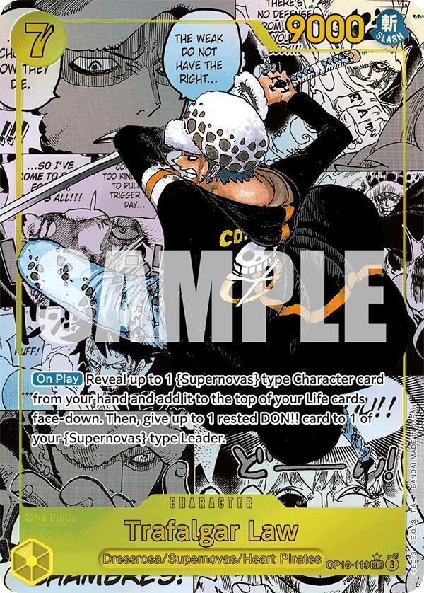 Trafalgar Law (119) (Manga) - One Piece Card Game
