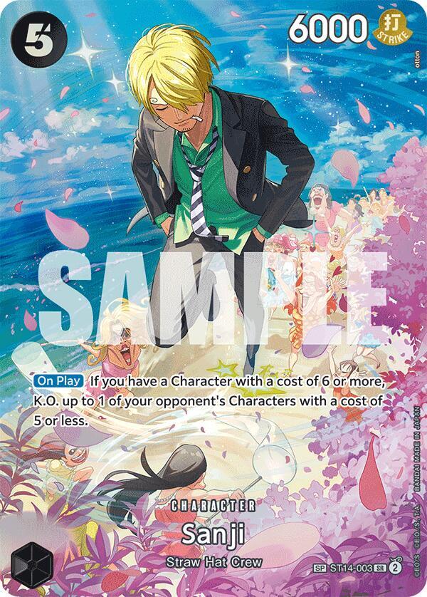 Sanji (SP) - One Piece Card Game
