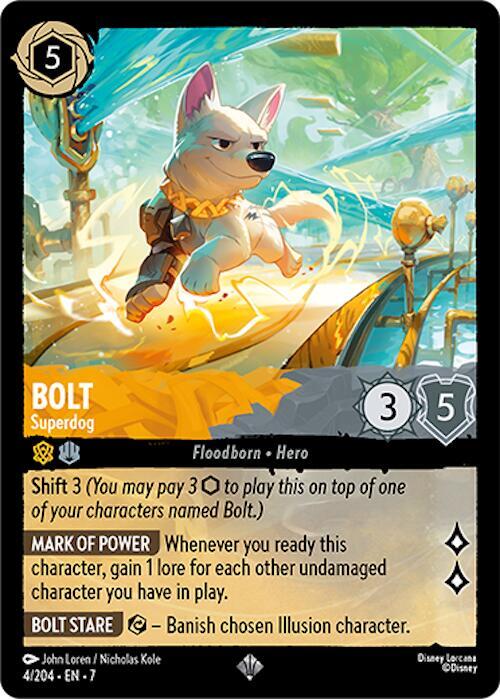 Bolt - Superdog - Disney Lorcana