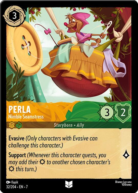 Perla - Nimble Seamstress - Disney Lorcana