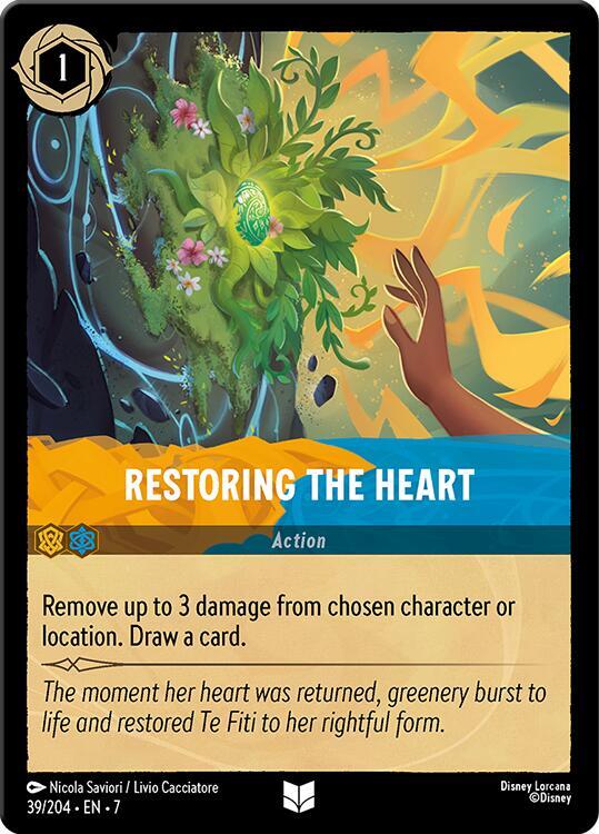Restoring the Heart - Disney Lorcana
