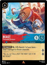 Beast - Frustrated Designer - Disney Lorcana