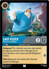 Lady Kluck - Protective Confidant - Disney Lorcana