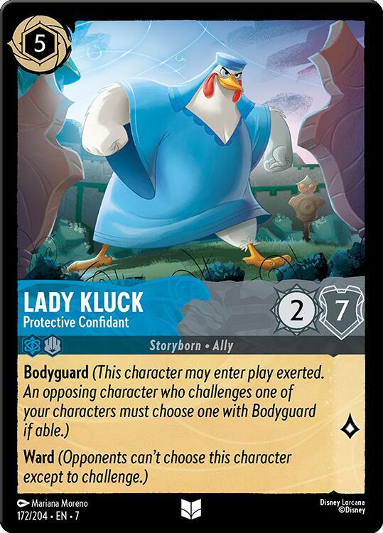 Lady Kluck - Protective Confidant - Disney Lorcana