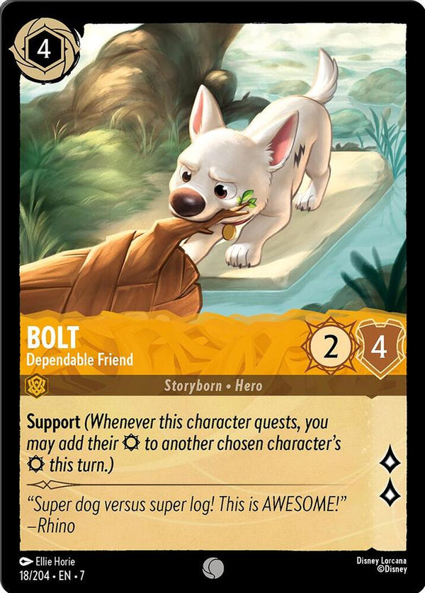 Bolt - Dependable Friend - Disney Lorcana