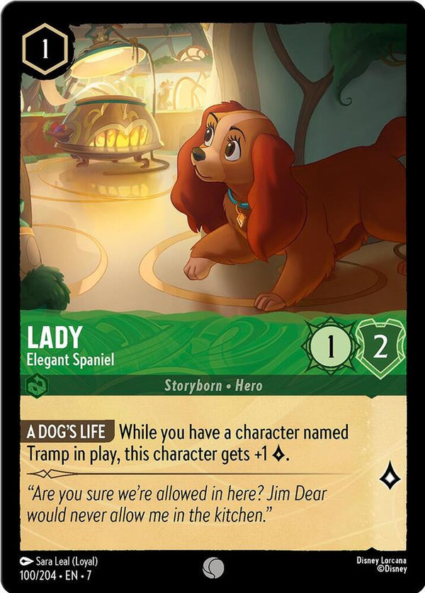 Lady - Elegant Spaniel - Disney Lorcana