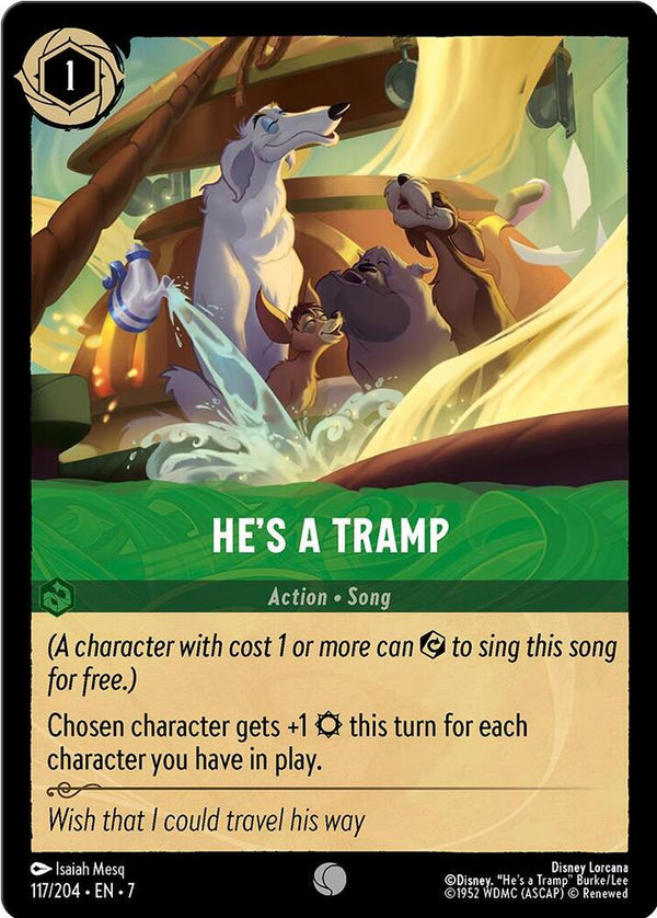 He's a Tramp - Disney Lorcana