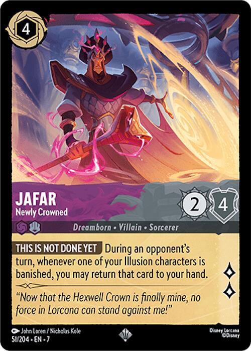 Jafar - Newly Crowned - Disney Lorcana