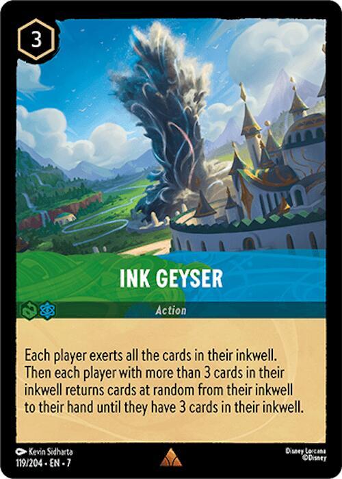 Ink Geyser - Disney Lorcana