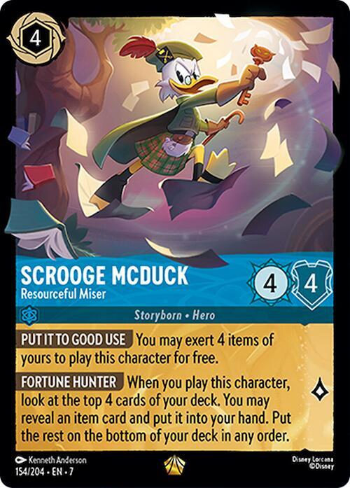 Scrooge McDuck - Resourceful Miser - Disney Lorcana