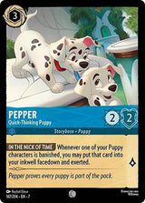 Pepper - Quick-Thinking Puppy - Disney Lorcana