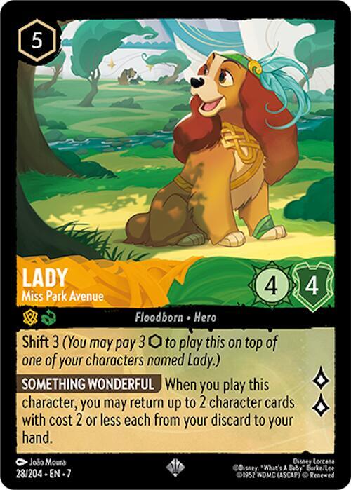 Lady - Miss Park Avenue - Disney Lorcana