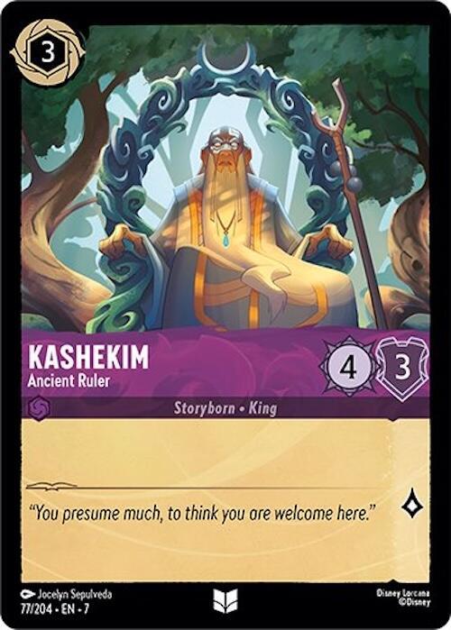 Kashekim - Ancient Ruler - Disney Lorcana