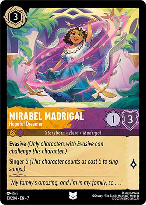 Mirabel Madrigal - Hopeful Dreamer - Disney Lorcana
