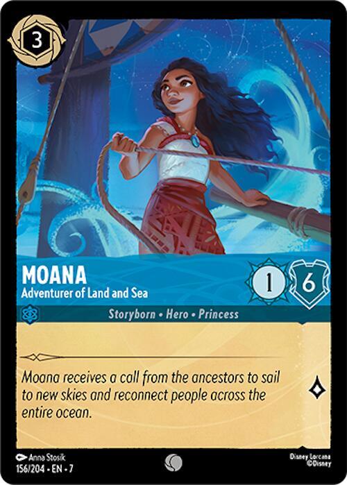 Moana - Adventurer of Land and Sea - Disney Lorcana