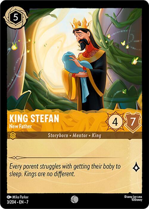 King Stefan - New Father - Disney Lorcana