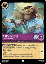 Archimedes - Exceptional Owl - Disney Lorcana