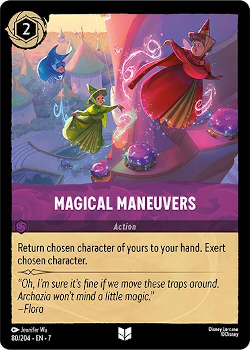 Magical Maneuvers - Disney Lorcana