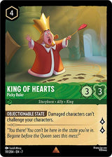 King of Hearts - Picky Ruler - Disney Lorcana