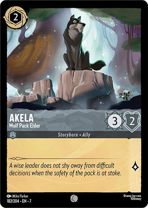 Akela - Wolf Pack Elder - Disney Lorcana