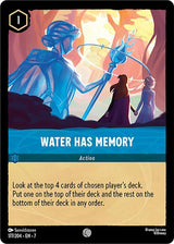 Water Has Memory - Disney Lorcana