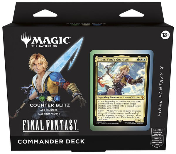 FINAL FANTASY Commander Deck - FINAL FANTASY X Counter Blitz - Magic: The Gathering