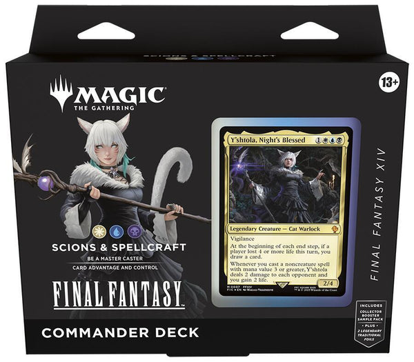 FINAL FANTASY Commander Deck - FINAL FANTASY XIV Scions & Spellcraft - Magic: The Gathering