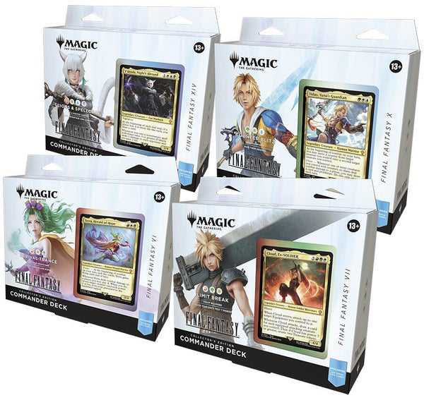 FINAL FANTASY Commander Deck Display (Collector's Edition) - Magic: The Gathering